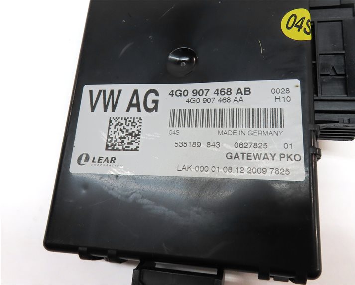Thumbnail 16: 13 AUDI A6 C7 4G 3.0L SUPER CTUA CLUSTER ECM BCM IMMOBILIZER MODULE KEY SET(77k)