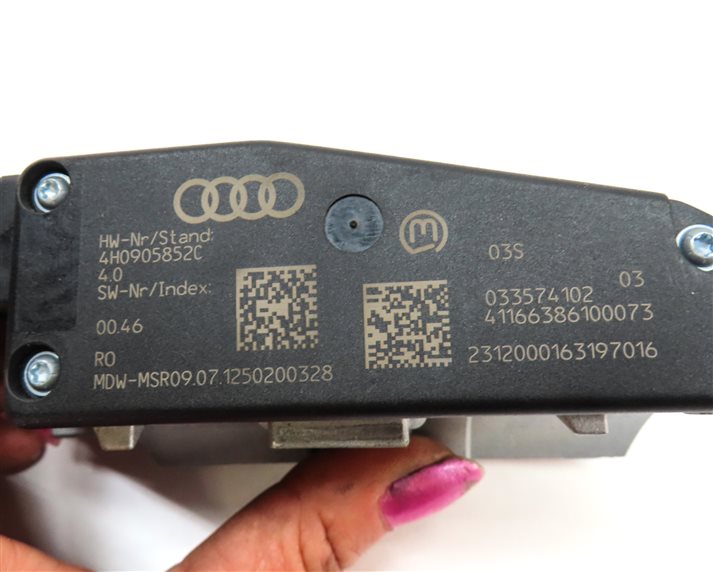 Thumbnail 17: 13 AUDI A6 C7 4G 3.0L SUPER CTUA CLUSTER ECM BCM IMMOBILIZER MODULE KEY SET(77k)