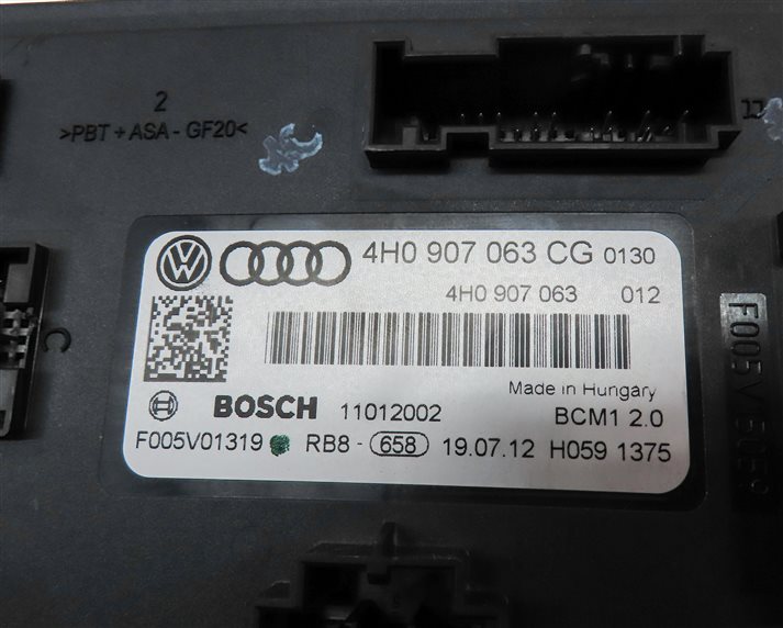 Thumbnail 20: 13 AUDI A6 C7 4G 3.0L SUPER CTUA CLUSTER ECM BCM IMMOBILIZER MODULE KEY SET(77k)