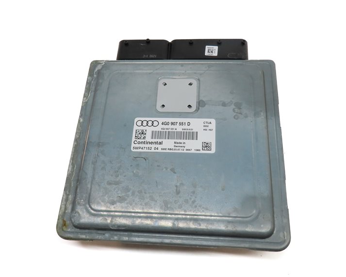 Thumbnail 7: 13 AUDI A6 C7 4G 3.0L SUPER CTUA CLUSTER ECM BCM IMMOBILIZER MODULE KEY SET(77k)