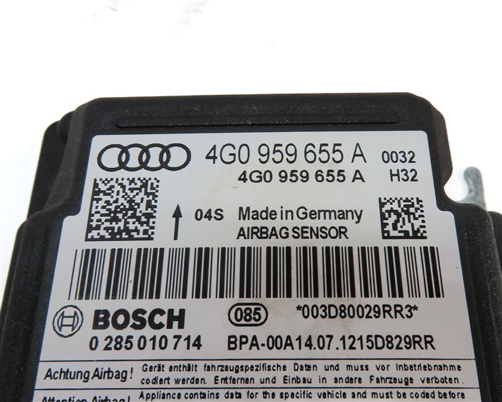 Thumbnail 6: 2012-2015 AUDI A6 A7 S6 S7 RS7 (C7) SRS BAG CONTROL MODULE