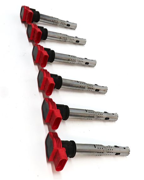 Thumbnail 3: 2005-2017 AUDI A4 S4 A5 S5 A6 S6 A7 A8 Q5 SQ5 Q7 R8 S8 IGNITION COIL SET 6