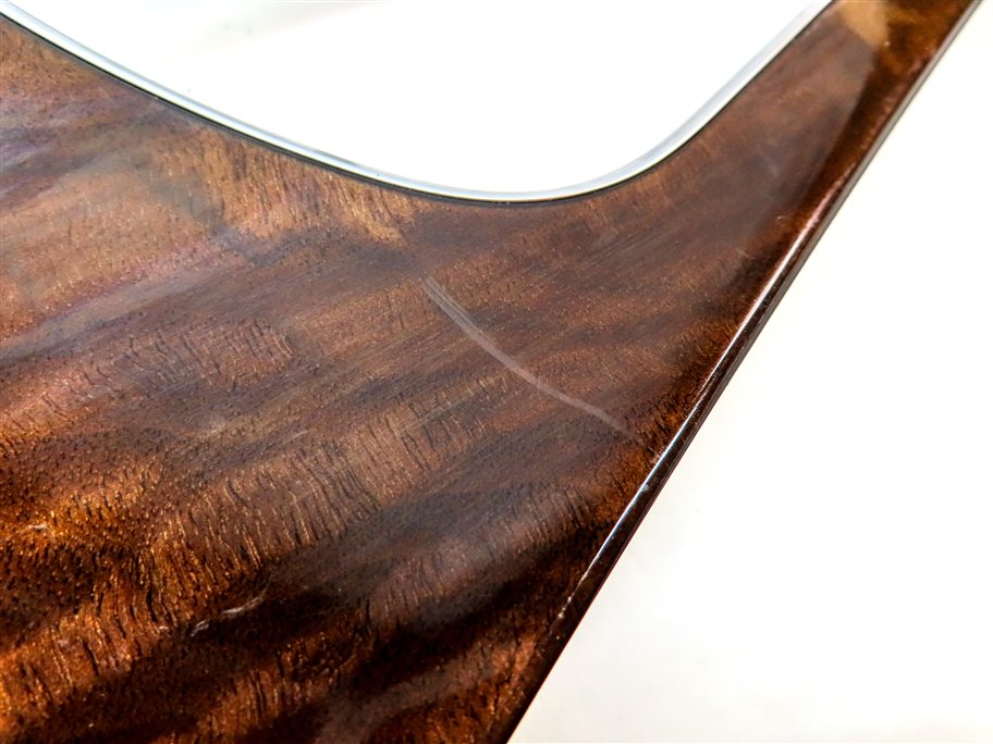 Thumbnail 4: 2013 AUDI A6 (C7 4G) INTERIOR DASH CENTER CONSOLE DOOR TRIM SET/8 (Walnut)