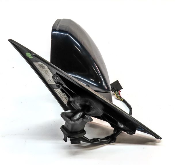 Thumbnail 5: 12-13 AUDI A6 (C7 4G) FRONT LEFT P-FOLD HEAT MEMORY AUTODIM DOOR MIRROR (Blue)
