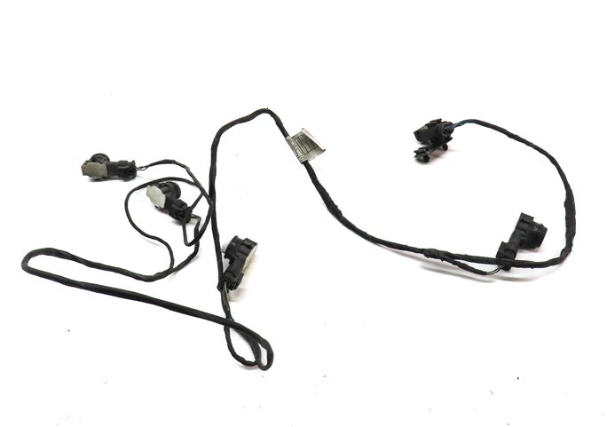 Thumbnail 2: 2017 BMW 330E (F30) REAR PDC PARK DISTANCE SENSOR SET-4 & HARNESS (White)