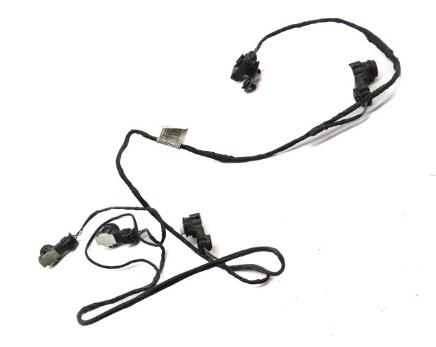 Thumbnail 3: 2017 BMW 330E (F30) REAR PDC PARK DISTANCE SENSOR SET-4 & HARNESS (White)