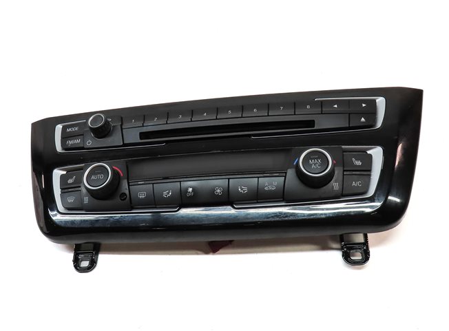 Thumbnail 3: 2017 BMW 330E (F30) FRONT HEATER A/C TEMPERATURE CLIMATE RADIO STEREO CONTROL