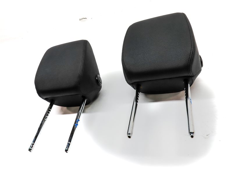 Thumbnail 2: 2014 BMW 328D (F30) FRONT LEFT & RIGHT SEAT HEADREST SET/2 (Black)