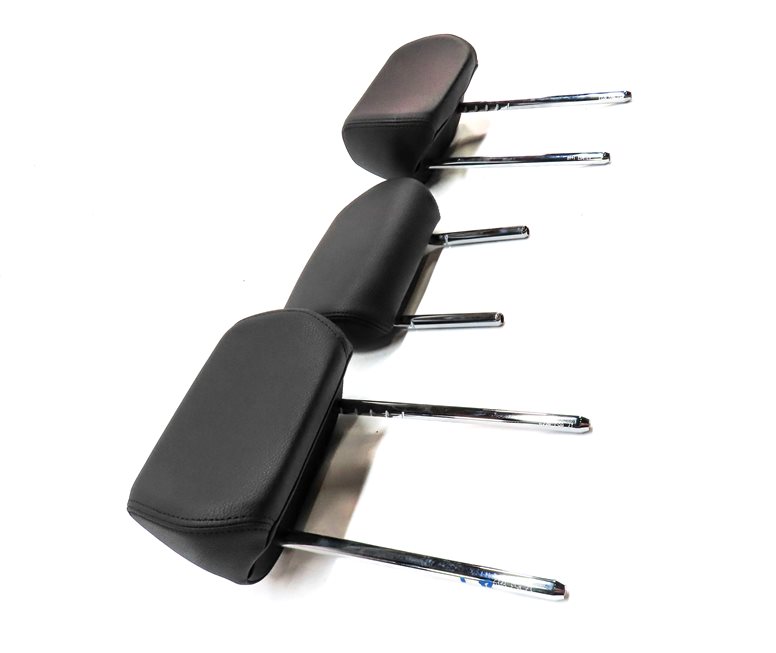 Thumbnail 4: 2014 BMW 328D (F30) REAR LEFT/CENTER/RIGHT SEAT HEAD REST SET/3 (Black)