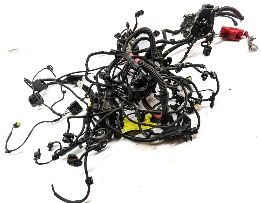 Thumbnail 3: 2017 BMW 330E HYBRID (F30) 2.0L B48 ENGINE WIRE WIRING HARNESS LOOM CABLE