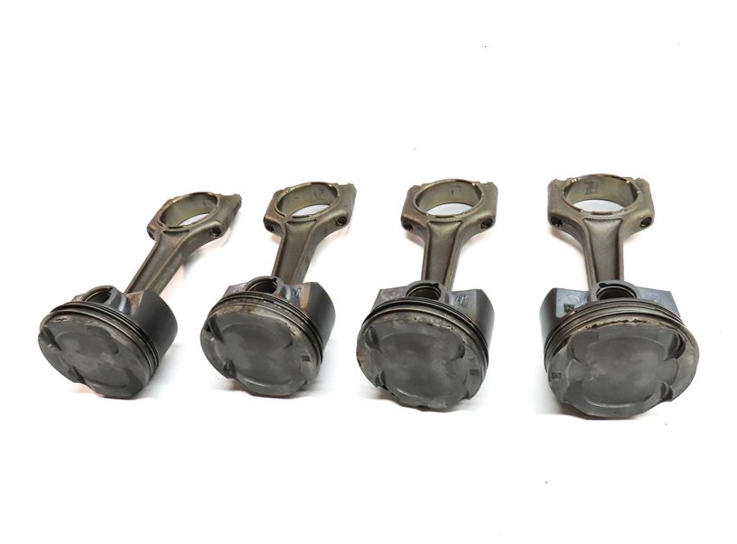Thumbnail 2: 16-19 BMW 330E HYBRID (F30) 2.0L B48B20A ENGINE PISTON & CONNECTING ROD SET-4