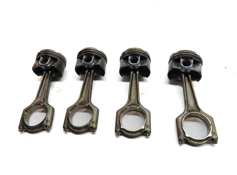 Thumbnail 5: 16-19 BMW 330E HYBRID (F30) 2.0L B48B20A ENGINE PISTON & CONNECTING ROD SET-4