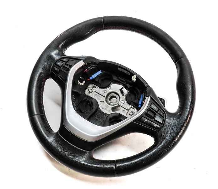 13-18 BMW 3 4 SERIES F30 F31 F32 F33 F34 3-SPOKE SPORT STEREING WHEEL w/ PADDLES