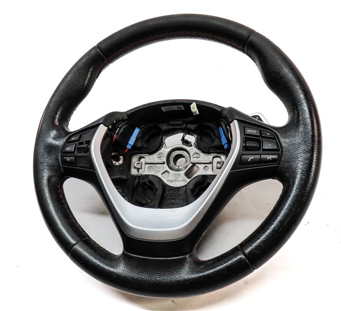 Thumbnail 2: 13-18 BMW 3 4 SERIES F30 F31 F32 F33 F34 3-SPOKE SPORT STEREING WHEEL w/ PADDLES