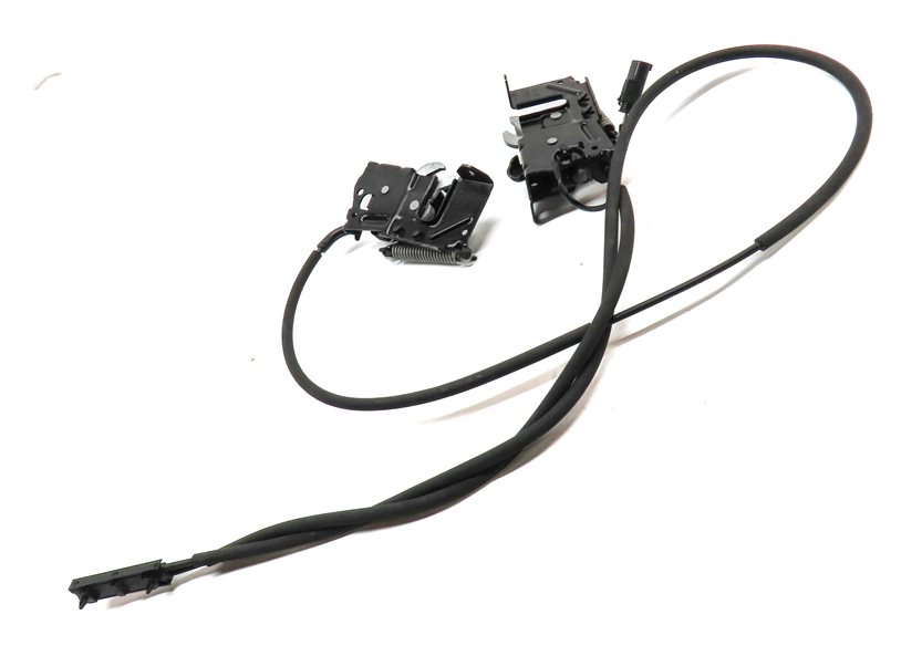 Thumbnail 3: 2012 BMW 328I (F30) FRONT HOOD BONNET LID LEFT & RIGHT LATCH & CABLE SET
