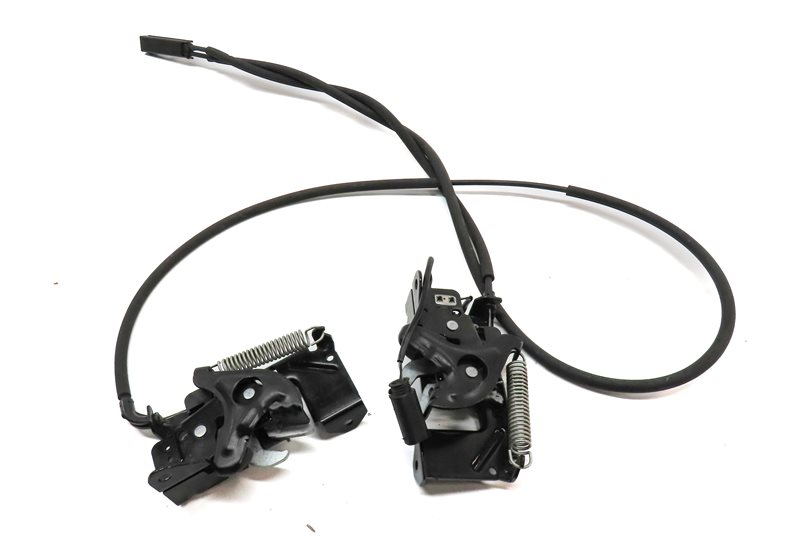 Thumbnail 4: 2012 BMW 328I (F30) FRONT HOOD BONNET LID LEFT & RIGHT LATCH & CABLE SET