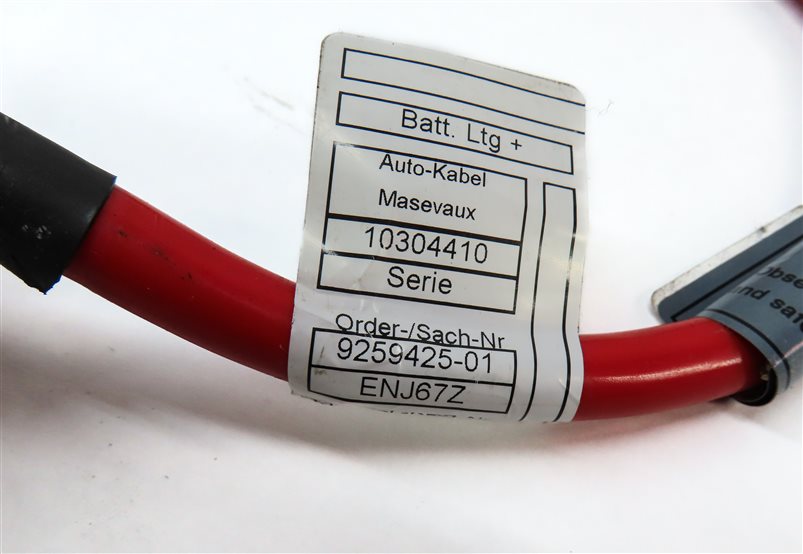 Thumbnail 5: 2012 BMW 328I (F30) 2.0L (N20) ENGINE POSITIVE BATTERY TERMINAL WIRE CABLE