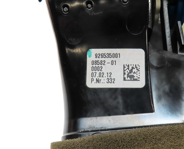 Thumbnail 6: 2012 BMW 328I (F30) REAR CENTER CONSOLE HEAT AIR AC HVAC DUAL VENT (Black)