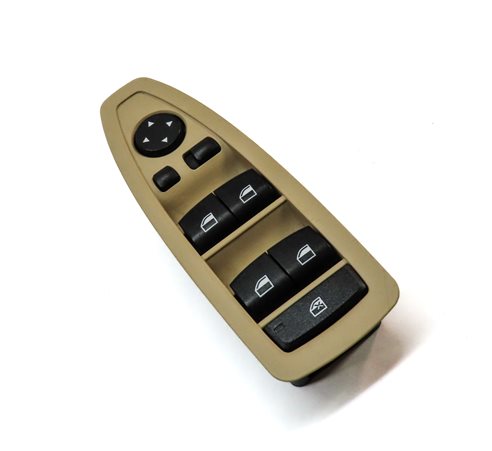 Thumbnail 3: 2012-2019 BMW 3 4 M3 X3 X4 SERIES FRONT LEFT DRIVER WINDOW SWITCH P-FOLD (BLACK)