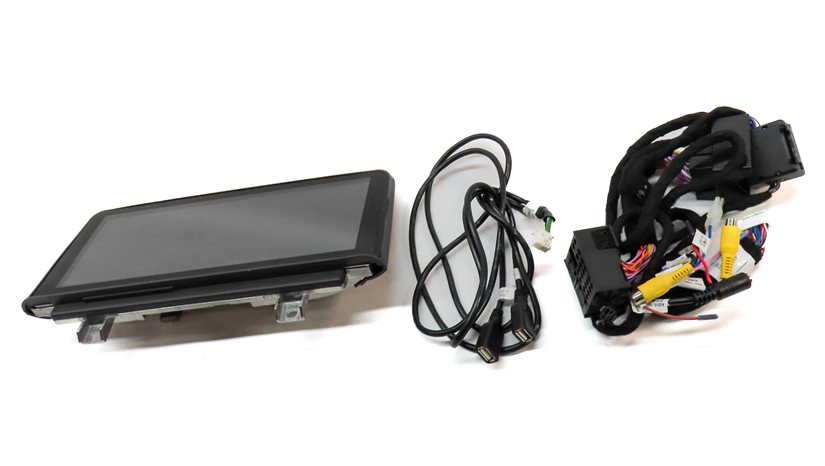 Thumbnail 3: 2012 BMW 328I (F30) FRONT INFORMATION DISPLAY SCREEN w/ WIRE HARNESS