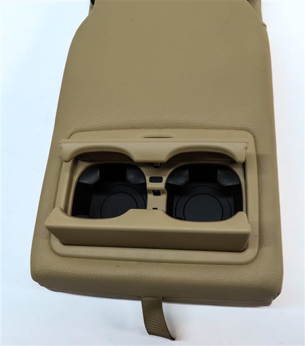 Thumbnail 8: 2012 BMW 328I (F30) REAR CENTER CONSOLE SEAT ARMREST CUPHOLDER (Beige)