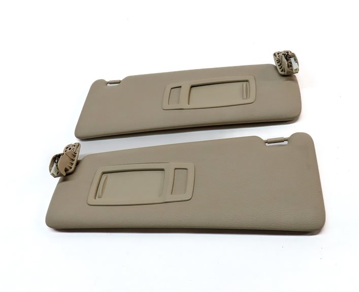 Thumbnail 2: 12-19 BMW 3 4 SERIES (F30 F31 F32 F33) FRONT LEFT & RIGHT SUNVISOR SET (BEIGE)