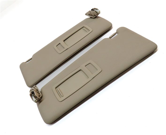 Thumbnail 3: 12-19 BMW 3 4 SERIES (F30 F31 F32 F33) FRONT LEFT & RIGHT SUNVISOR SET (BEIGE)