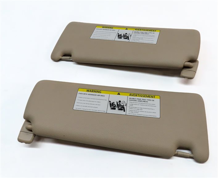Thumbnail 6: 12-19 BMW 3 4 SERIES (F30 F31 F32 F33) FRONT LEFT & RIGHT SUNVISOR SET (BEIGE)