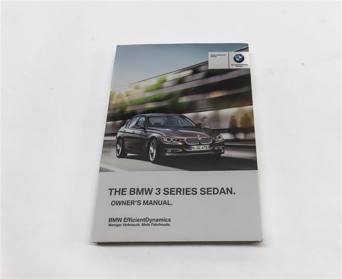 Thumbnail 6: 2012 BMW 328I (F30) 2.0L (N20) OWNER'S MANUAL BOOKLET SET/4 w/ CASE (BLACK)