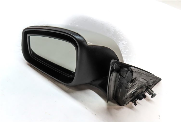 12-13 BMW 328i 335i (F30) SEDAN LEFT P-FOLD AUTODIM MEMORY DOOR MIRROR (White)