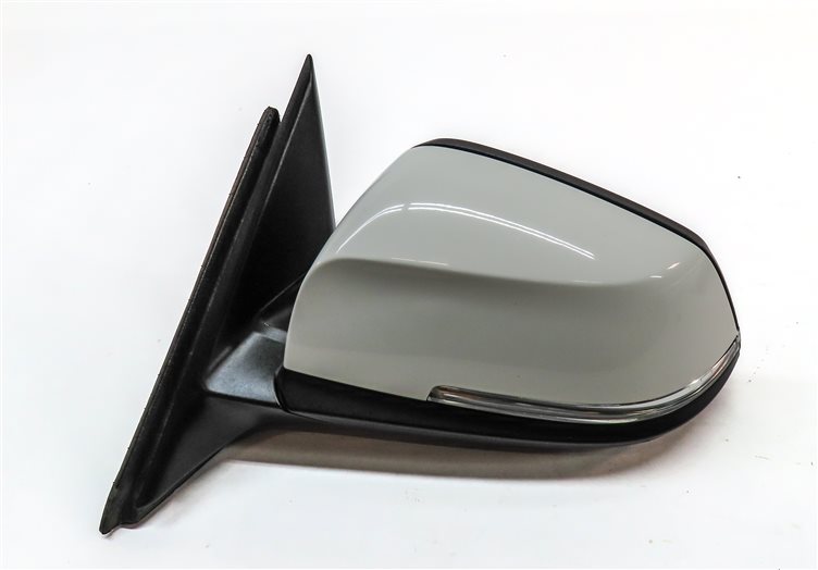 Thumbnail 7: 12-13 BMW 328i 335i (F30) SEDAN LEFT P-FOLD AUTODIM MEMORY DOOR MIRROR (White)
