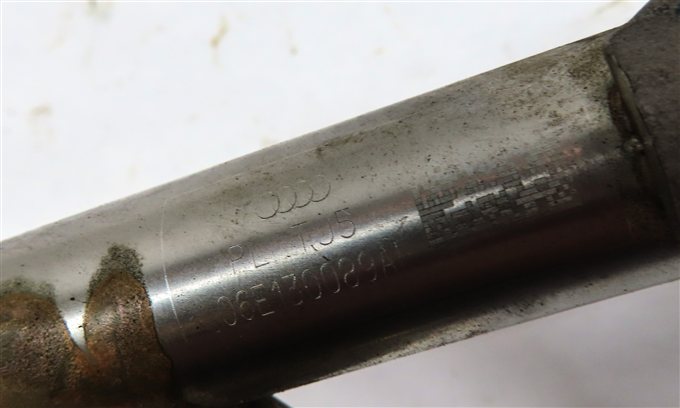 Thumbnail 9: 16 AUDI A6 (C7) 3.0L SUPER (CREC) ENGINE MOTOR FUEL RAIL SET w/ PRESSURE SENSOR