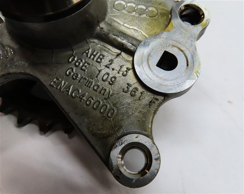 Thumbnail 7: 2016 AUDI A6 (C7) 3.0L SUPER (CREC) ENGINE MOTOR OIL FLUID PUMP w/ SPROCKET