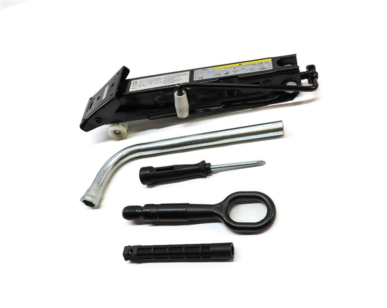 Thumbnail 2: 2012-2018 AUDI A6 S6 A7 S7 RS7 (C7) SPARE TIRE JACK w/ LUG WRENCH TOW HOOK TOOLS