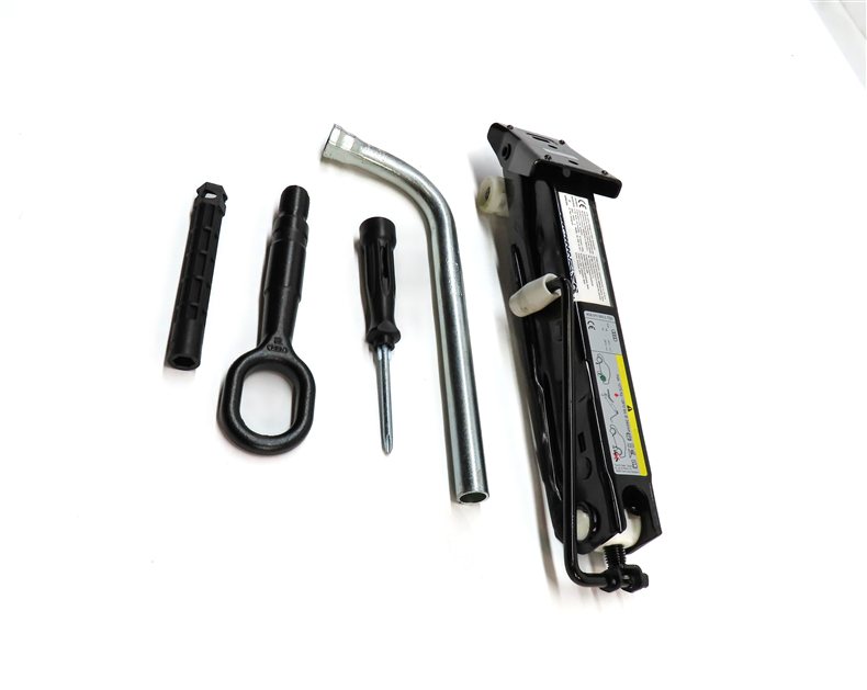 Thumbnail 3: 2012-2018 AUDI A6 S6 A7 S7 RS7 (C7) SPARE TIRE JACK w/ LUG WRENCH TOW HOOK TOOLS