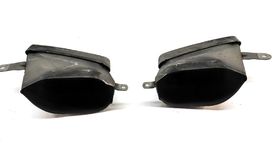 Thumbnail 5: 16-18 AUDI A6 C7 4G REAR MUFFLER EXHAUST TRIM TIP SET/ 2 (CHROME)
