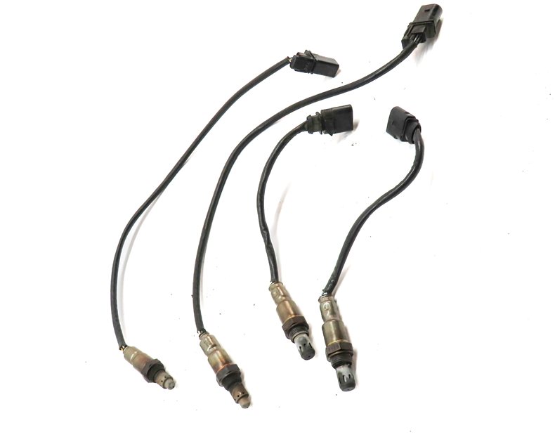 Thumbnail 3: 2016 AUDI A6 (C7) 3.0L SUPER (CREC) ENGINE OXYGEN O2 LAMBDA PROBE SENSOR SET/4