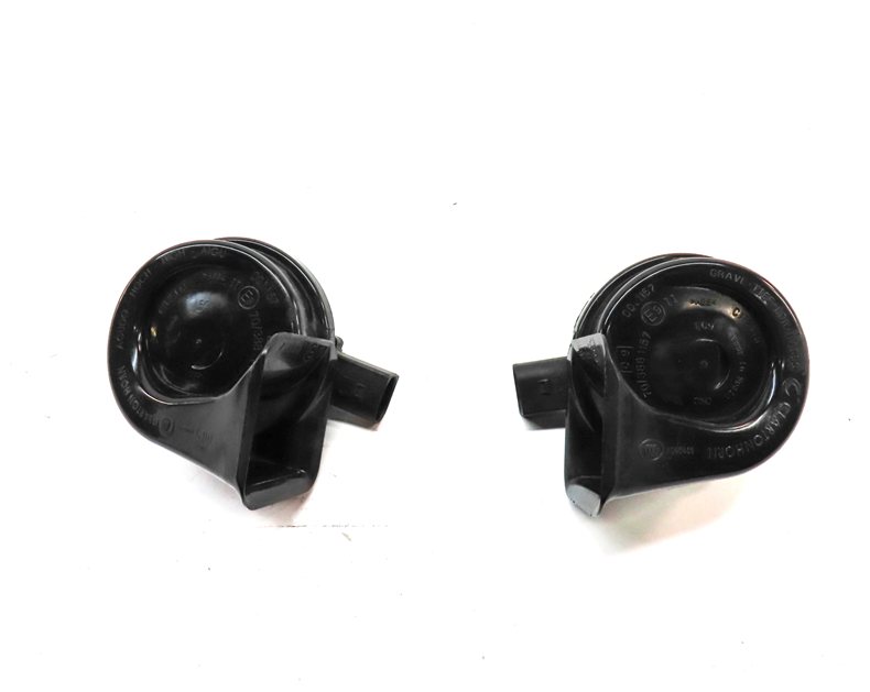 Thumbnail 2: 2012-2020 AUDI A6 S6 A7 S7 RS7 A8 S8 (C7 D4) HIGH & LOW TONE SAFETY HORN SET-2