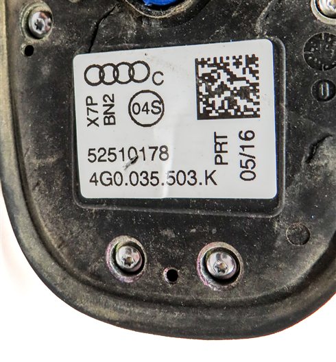 Thumbnail 7: 2016 AUDI A6 (C7) RADIO STEREO NAVIGATION ROOF SHARK FIN ANTENNA MODULE (Gray)