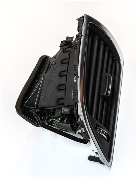 Thumbnail 3: 2016 AUDI A6 (C7) FRONT RIGHT PASSENGER OUTER DASH HEAT AIR AC HVAC VENT (Black)