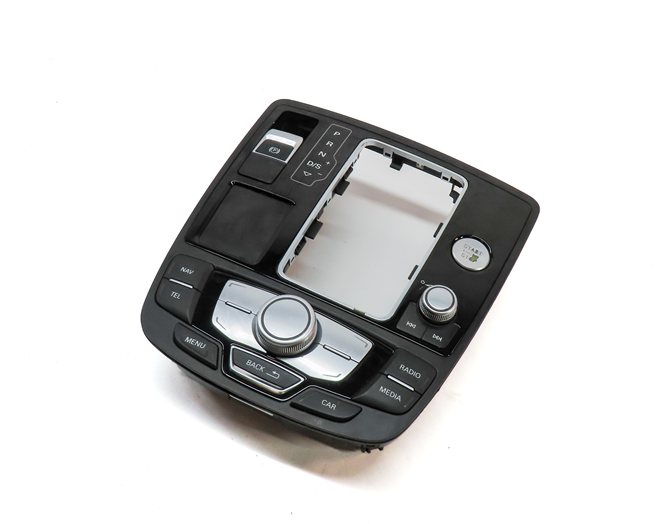 Thumbnail 2: 16-18 AUDI A6 A7 S6 S7 RS7 (C7 4G8) RADIO MEDIA MMI NAVI SHIFT INDICATOR PANEL