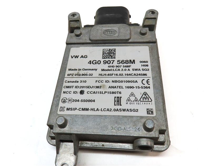 Thumbnail 3: 16-18 AUDI A6 A7 S6 S7 RS7 C7 4G8 REAR LEFT BLIND SPOT ASSIST RADAR SENSOR SLAVE