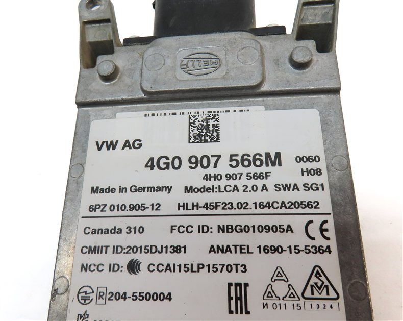 Thumbnail 3: 16-18 AUDI A6 A7 S6 S7 RS7 C7 4G8 REAR RIGHT BLIND SPOT RADAR SENSOR MASTER