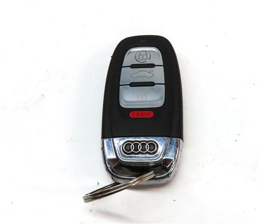 Thumbnail 7: 2016 AUDI A6 (C7) LEFT DRIVER DOOR HANDLE LOCK CYLINDER w/ SKELETON KEY & FOB