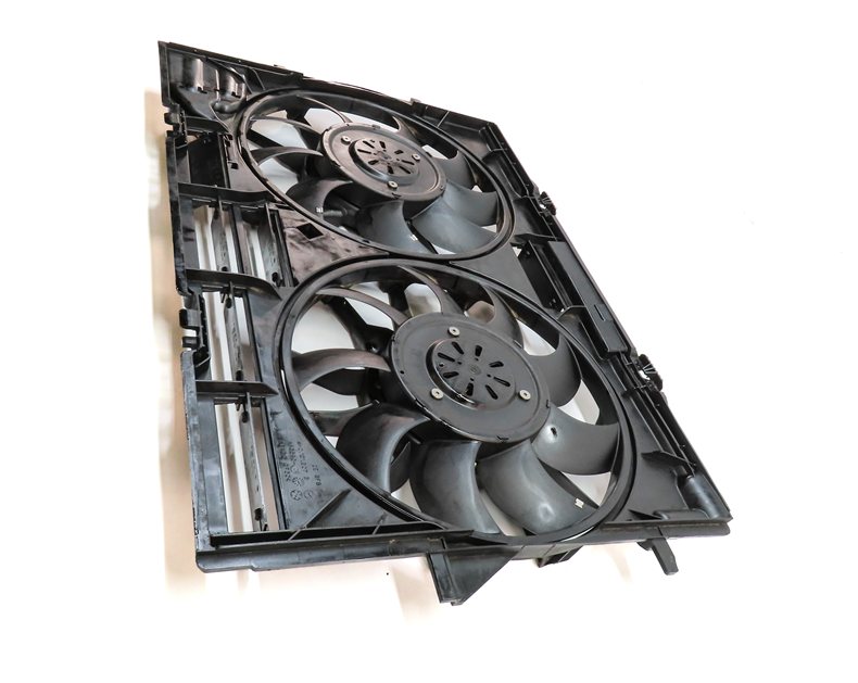 Thumbnail 3: 12-18 AUDI A6 A7 (C7) 3.0L SUPERCHARGED ENGINE RADIATOR COOLING FAN w/ SHROUD