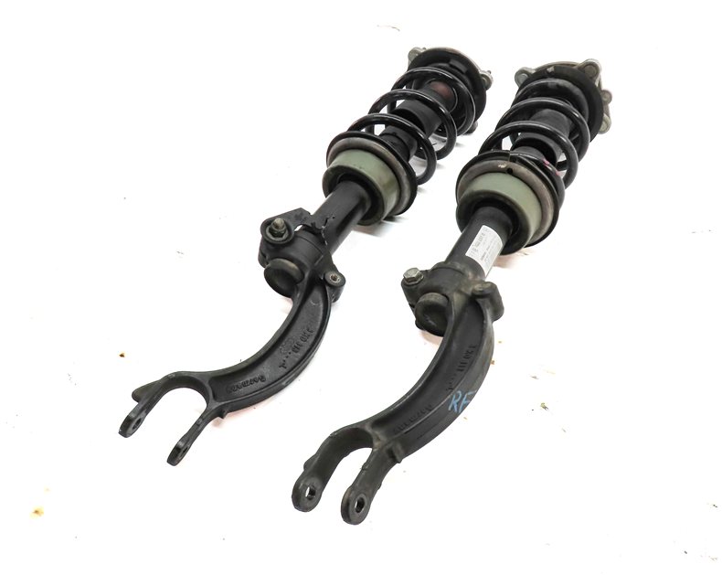 12-17 AUDI A6 A7 (C7 4G8) FRONT LEFT & RIGHT STANDARD SUSPENSION SHOCK STRUT SET
