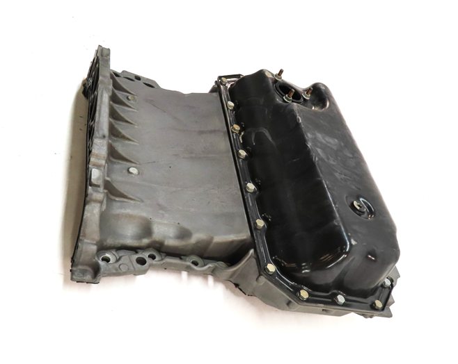 Thumbnail 3: 2017-2019 AUDI Q7 (4M) 3.0L SUPER (CREC) ENGINE UPPER & LOWER OIL FLUID PAN