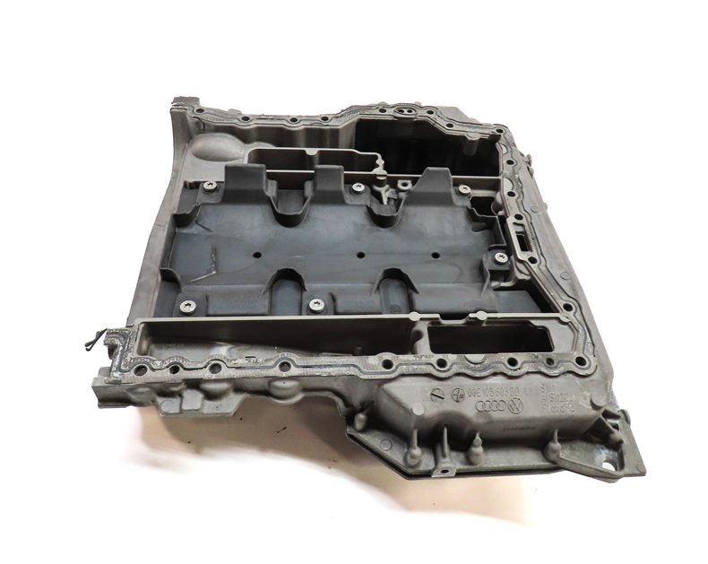 Thumbnail 8: 2017-2019 AUDI Q7 (4M) 3.0L SUPER (CREC) ENGINE UPPER & LOWER OIL FLUID PAN