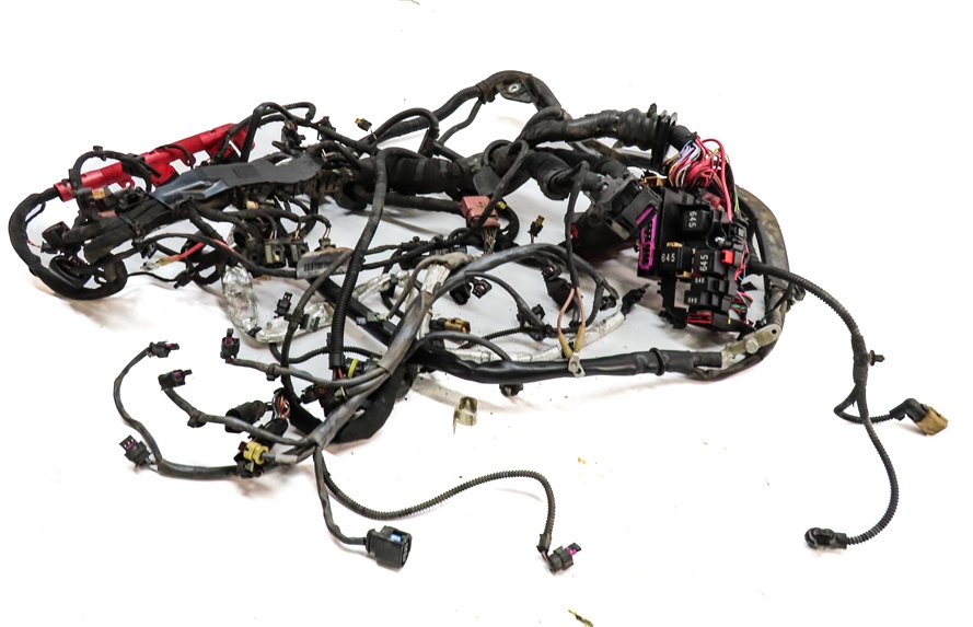 2016 AUDI A6 (C7) 3.0L SUPER (CREC) ENGINE MOTOR WIRE WIRING HARNESS LOOM