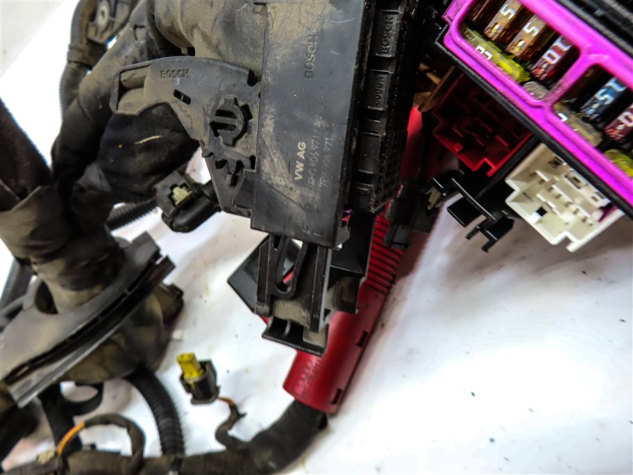 Thumbnail 10: 2016 AUDI A6 (C7) 3.0L SUPER (CREC) ENGINE MOTOR WIRE WIRING HARNESS LOOM